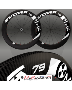 MaKadamm evora 79 disc xpremium à pneus (ROUE ARRIÈRE) 938gr la roue