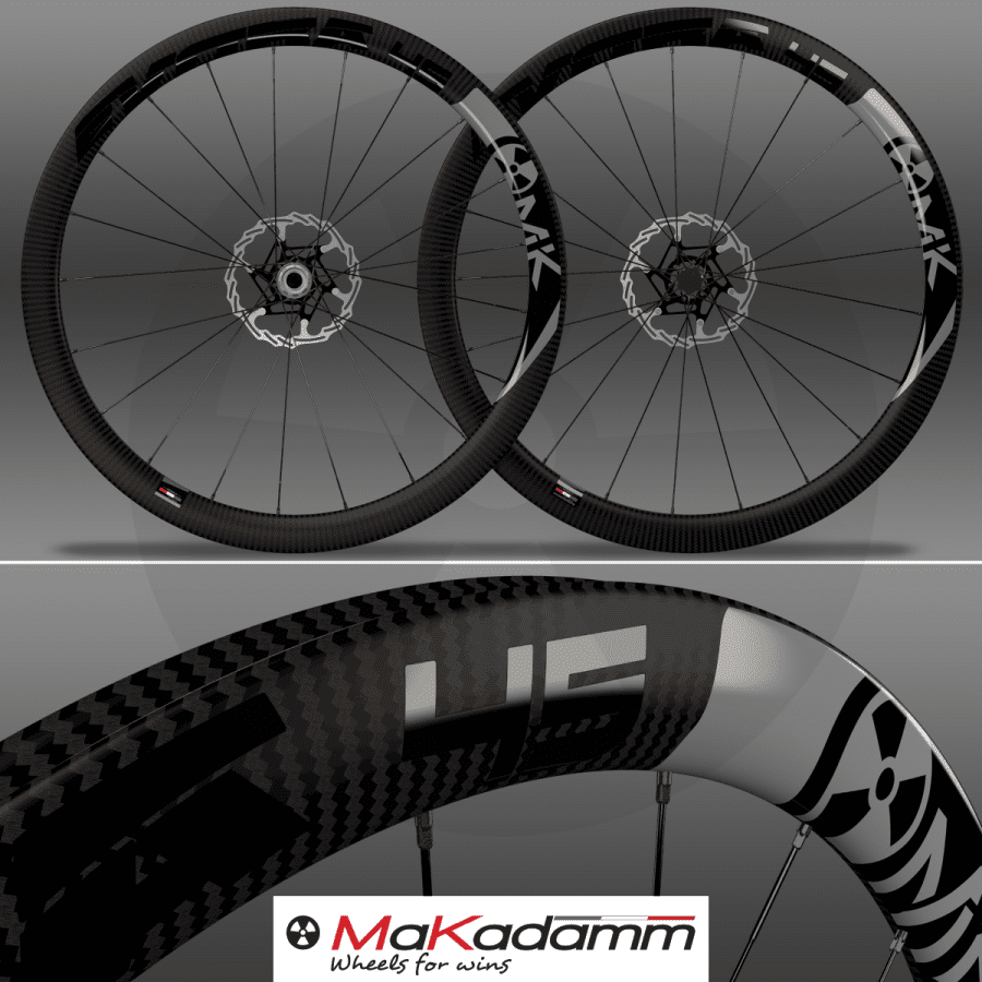 Makadamm Evora 45 Disc Xpremium à Boyaux à 1118gr La Paire Makadamm