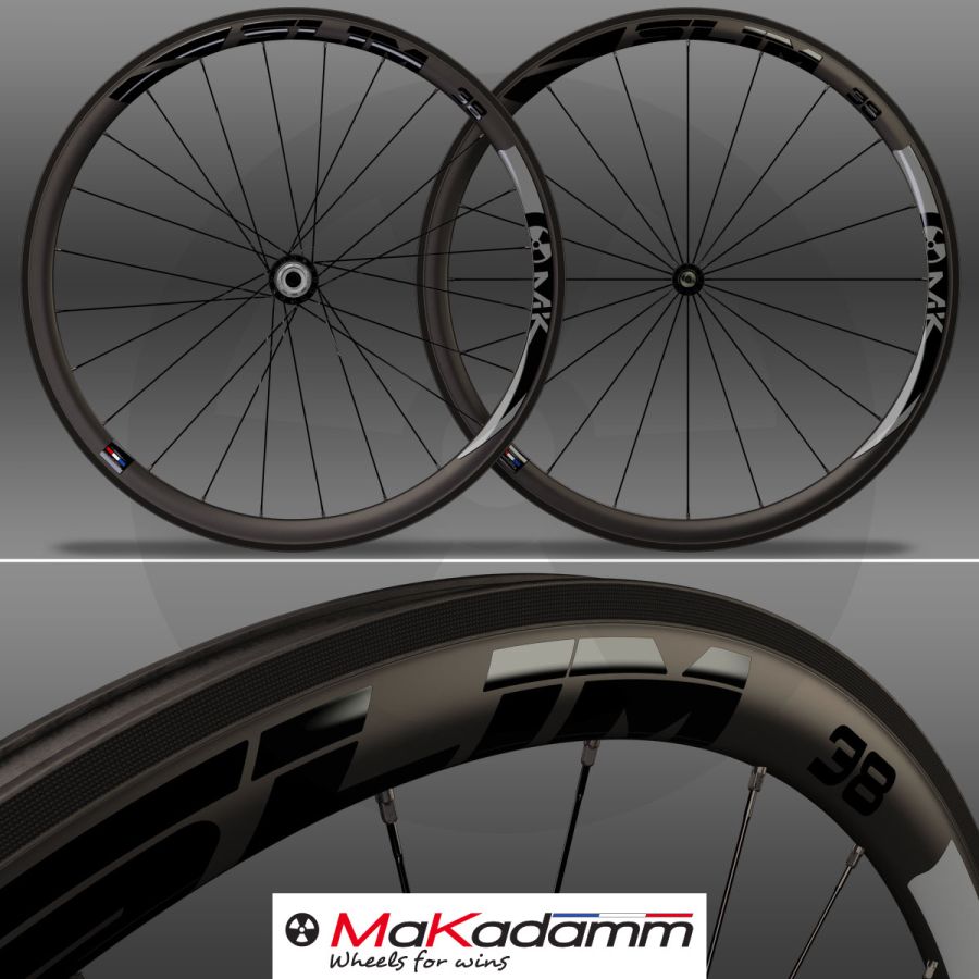MaKadamm slim 38 premium à pneus AVANT
