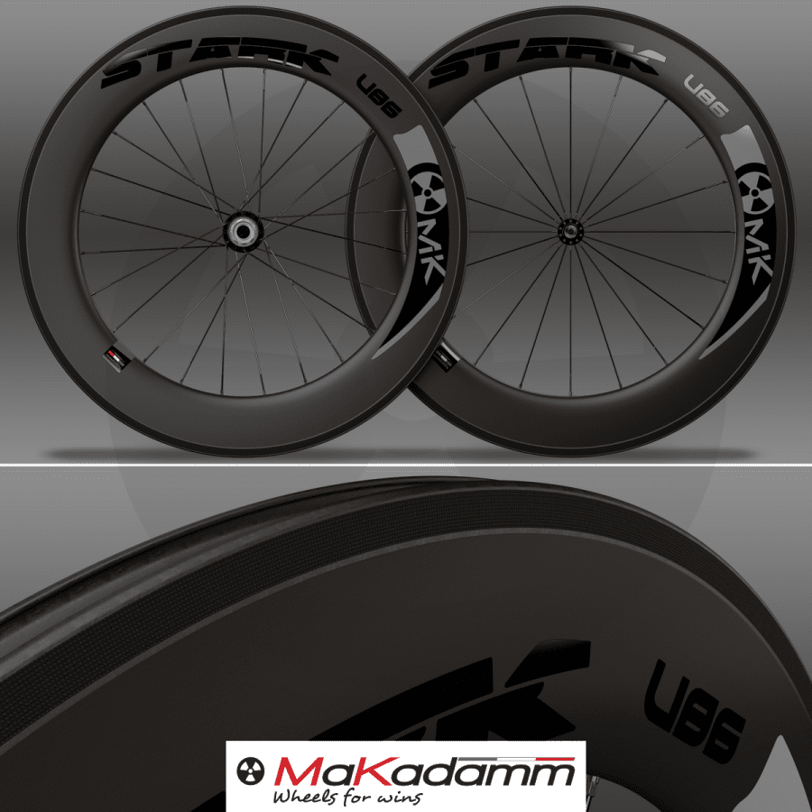 MaKadamm stark U86 premium à boyaux à 1662gr la paire 