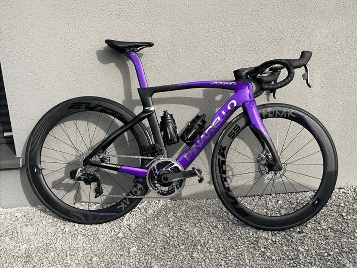 roues MaKadamm personnalisées - cadre pinarello